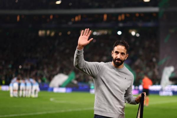 Soccer Football - Champions League - Sporting CP v Manchester City - Estadio Jose Alvalade, Lisbon, Portugal - November 5, 2024 Sporting CP coach Ruben Amorim before the match REUTERS/Pedro Nunes